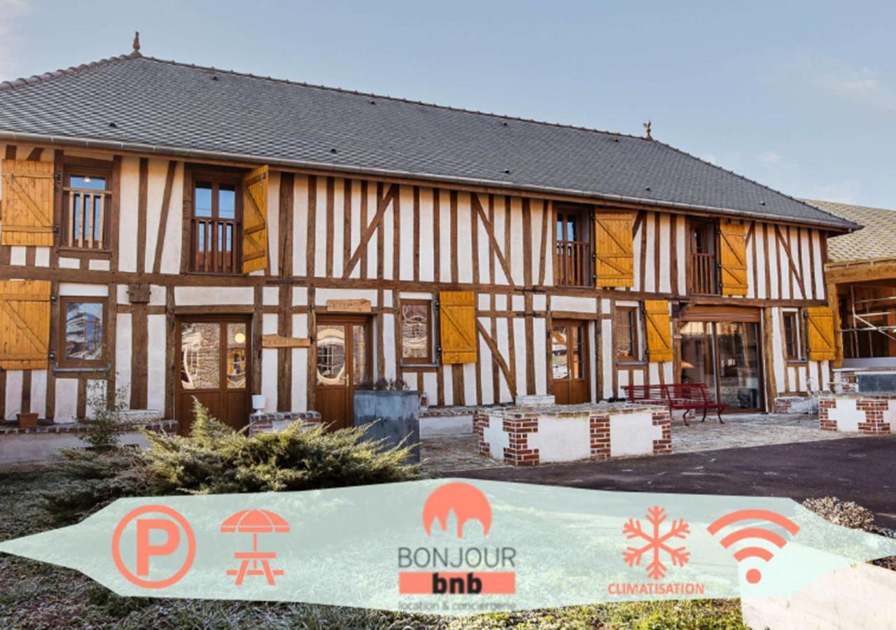 Maison Calme 14 Personnes, Piscine, Jardin Et Parking Buchères Eksteriør bilde