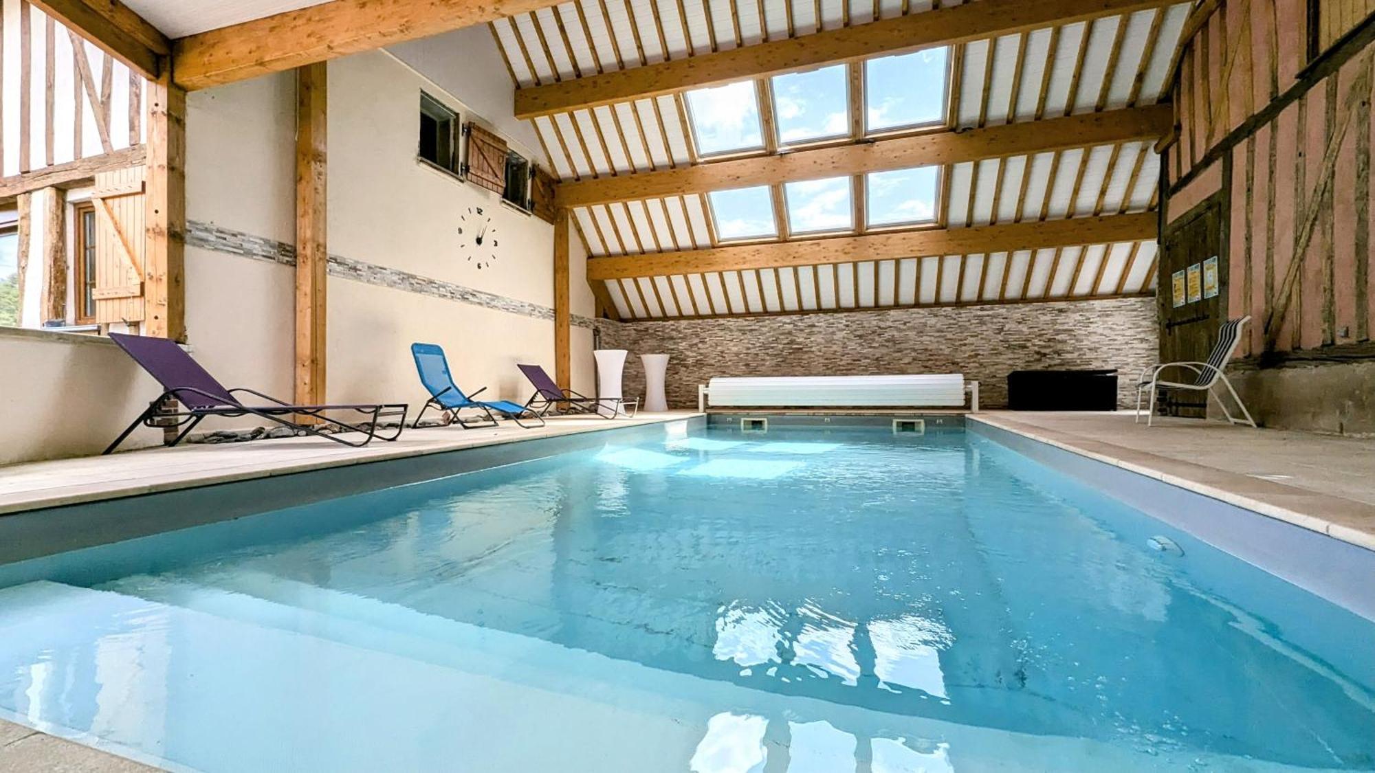 Maison Calme 14 Personnes, Piscine, Jardin Et Parking Buchères Eksteriør bilde